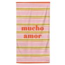 Strandtuch Mucho Amor 100x180cm