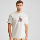 Herren T-Shirt Fallen Skier