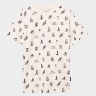 Herren T-Shirt Go Outside Off-White AOP