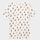 Herren T-Shirt Go Outside Off-White AOP