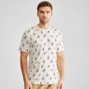 Herren T-Shirt Go Outside Off-White AOP