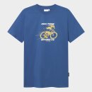 Herren T-Shirt Pedal Power True Blue