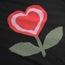 Damen T-Shirt Love Flower
