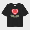 Damen T-Shirt Love Flower