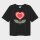 Damen T-Shirt Love Flower