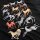 Herren T-Shirt Mustang Party Black