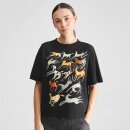 Damen T-Shirt Mustang Party Black