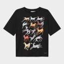 Damen T-Shirt Mustang Party Black