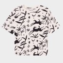 Damen T-Shirt Papercut Horses