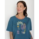 Damen T-Shirt Les Fleurs