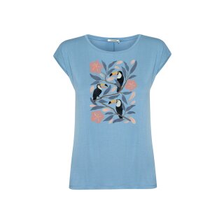 Damen T-Shirt Tucan Flower
