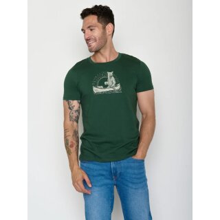 Herren T-Shirt Bear Canoe