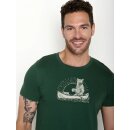Herren T-Shirt Bear Canoe