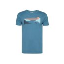 Herren T-Shirt Canoe Fjord