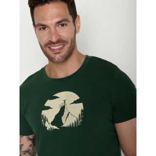 Herren T-Shirt Nature Clouds Ride