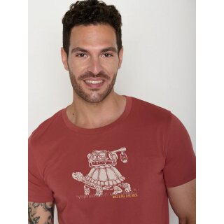 Herren T-Shirt Turtle Walk