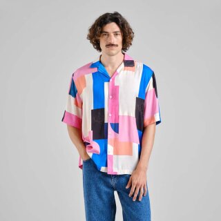 Herren Shirt Marstrand Abstract Block