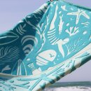 Strandtuch Escale Türkis 100x180