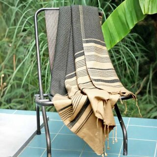 Hammam-Badetuch Fouta aschgrau