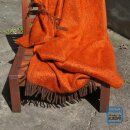 Mohair-Decke Laia, orange
