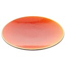 Keramik-Speiseteller Orange, Ø 26 cm