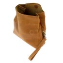 Leder-Tasche/Lunch Bag Vintage S