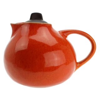 Keramik-Teekanne Orange, 1,4 l
