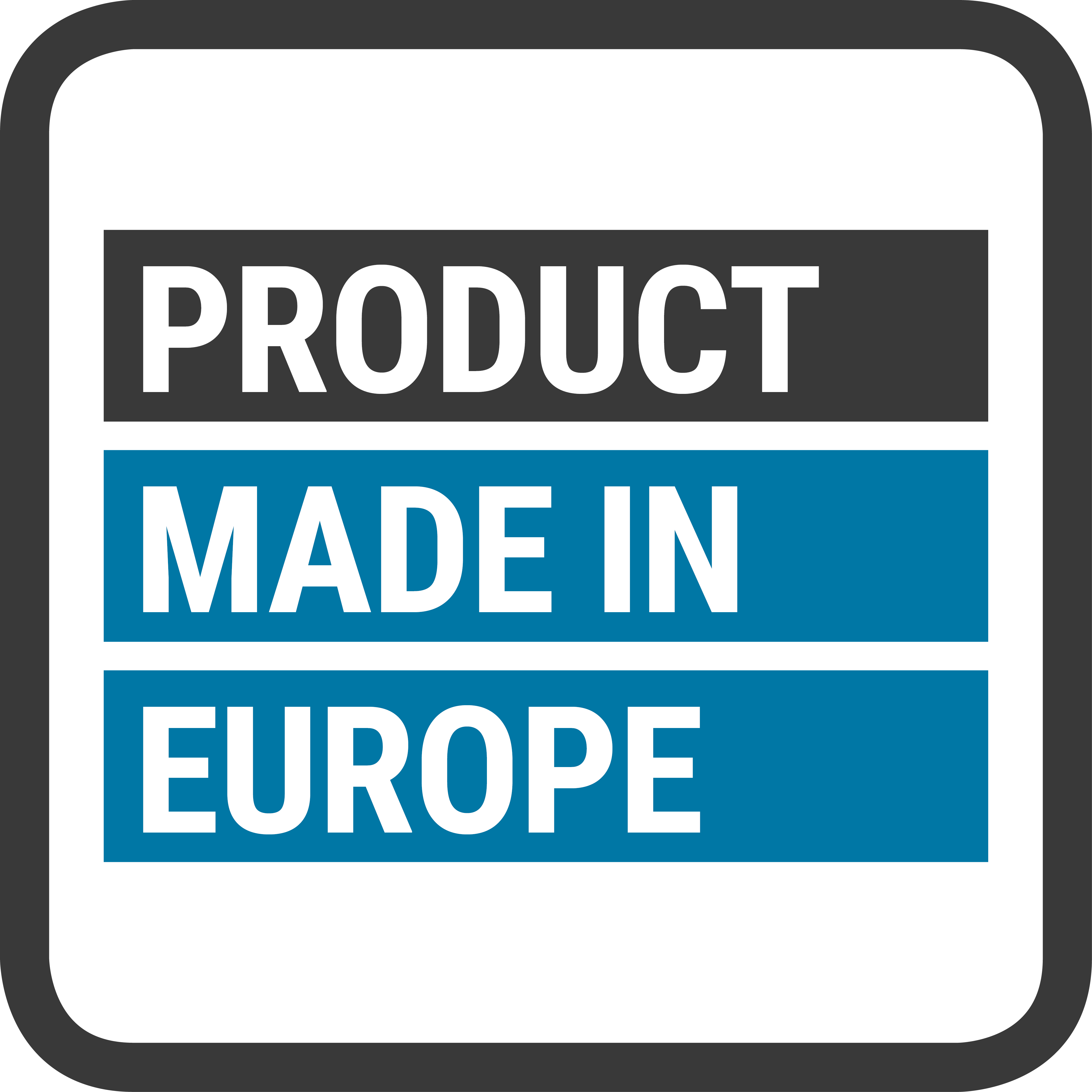 Product Made in Europe